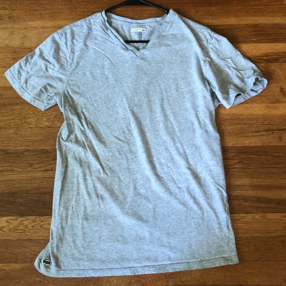 Lacoste Tee in Gray Men’s Size L